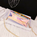 Women Handbag Fashion Cute Makeup Bag Transparent Crossbody Bags Messenger