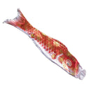 Japanese Windsock Flag Koi Nobori Sailfish Wind Streamer 110cm Golden Red
