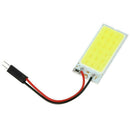 10PC 12V 6W 48SMD COB LED Car Interior Dome Panel T10 Festoon Light Lamp Bulbs^