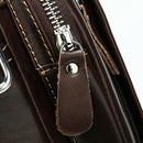 Leather Men Messenger Bags Male Shoulder Crossbody Bags Handbag Headphone M