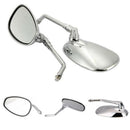 10mm Motorcycle Rear View Mirrors Long Stem For VT750 VT1100 VF750 USS Gw