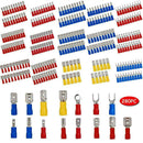 280 Pcs/set Assorted Crimp Spade Terminal Insulated Connector Wire Electric D2N5