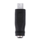 DC 5.5x2.1mm Female to Micro USB Male Power Converter Charger Adapter A