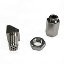 45Â° Car Oxygen O2 Sensor Adapter Catalytic Exhaust Spacer Bung Fix Check En
