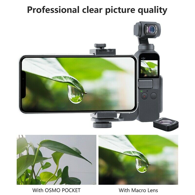 Ulanzi Op-5 Op-6 Wide Angle Macro Lens For Dji Osmo Pocket 10X Hd 4K Macro  F2N5