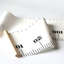 Wood Frame Baby Height Growth Chart Kids Room Wall Hanging Painting Ruler