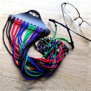 Best 12 Pcs Colorful Eyewear Nylon Cord Reading Glass Neck Strap Eyeglass Holder