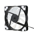 120mm PC Computer 16dB Ultra Silent 33 LEDs Case Fan Heatsink Cooler Coolin