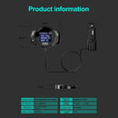 RS1 FM Transmitter Bluetooth Car Kit MP3 Player LED Dual USB 3.1A Car Charg L3I8