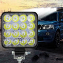 48W 16LED Work Light Flood Beam Bar Car ATV Off-Road Driving Fog-Lamps 12V/ Y4I8
