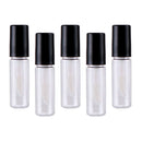 Lots 5 Glass Lip Gloss Balm Tubes Refillable 2ml Lip Tint Eyelash Oil Bottle