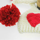 Fashion Baby Boy Girl Photography Clothing Hit Color Knitted Long-Tail Hat