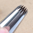 1Pc 6B Stainless Steel Icing Nozzle Decor Tip Cake Baking Pastry Decor   Z