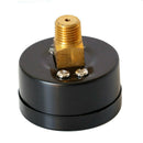 Mini Pressure Gauge For Fuel Air Oil Or Water Inch 0-60 PSI 0-4 Bar 1/4NPT QET