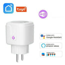 Smart WiFi Socket EU Plug 16A Power Monitor Tuya Outlet Alexa Google Home IF Ew
