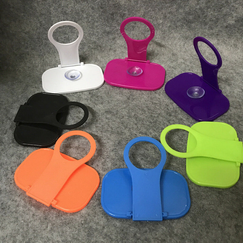 3Pcs Foldable Cell Phone Wall Charger Hanger Cradle Universal Random Color