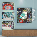 5D DIY Special Shaped Diamond Painting Owl Cross Stitch Mosaic Craft Kits