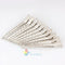 10pcs Modish Flat Metal Single Prong Alligator Hair Clips Barrette for Bows DIY