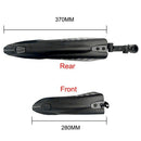 Black Mountain Bike Bicycle Road Tire Front Rear Mudguard Fender Set Mud Gu