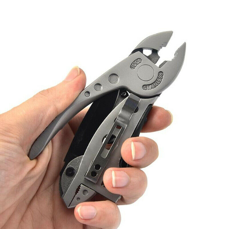 Multifuntion Spanner Wrench Gear Cutter Pliers Screwdriver Outdoor SurvivalSEAU