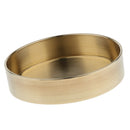 Storage Trays Multipurpose Brass Round Desk Metal Jewelry Organizers 10&14cm