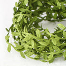 10M Nature Green Artificial Leaf Vine Wedding Decor Craft Wreath Flowers Garland
