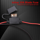 360 Degree Rotating Mounting Holder For SAE To USB Cable Adapter Charger Qu