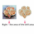 5D Diy Diamond Painting Cross Stitch Diamond Embroidery Flowers Crystal rou