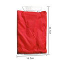 Car Ice Scraper Winter Warm Car Window Snow Shovel Removal Gloves (Red) A