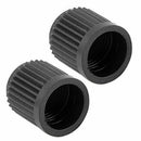100pc Plastic Gray TPMS Tire-Tyre Valve Stem Caps-Cover Truck Motorcycle Ca A6U2