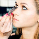 Make Up Brushes Metal Wire-drawing Eye Shadow Brush Women Cosmetics Tools