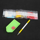 DIY Special Shaped Diamond Painting Girl Wallet Cross Stitch Coin Purse