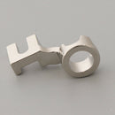 Low Shank Ruler Foot Free Motion Darning Patchwork Presser Foot 2.5x1.2x1.8cm