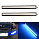 Blue Super Bright Car COB LED Light DRL Fog Driving Lamp-Waterproof DC 12V 17CM-