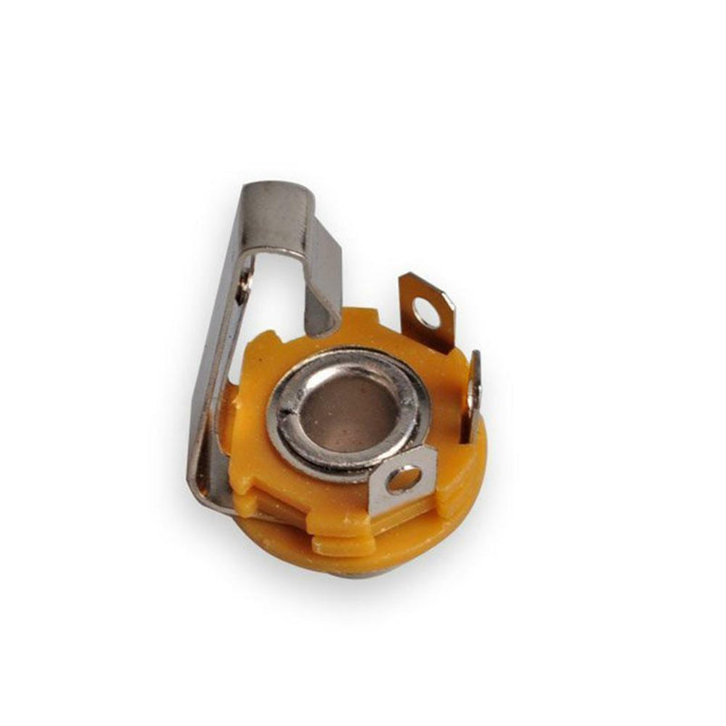 10x 1/4 inch 6.35mm Mono Female Jack with Socket Panel for  MICMicrophone