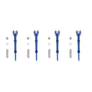 4Pcs Blue Air Fuel Adjust Adjustment Mixture Screw for Keihin FCR Carburetor