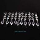 10pcs Clear Acrylic Crystal Beads Curtain Wedding Party DIY Hanging Decorations