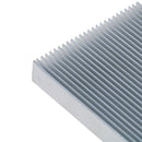 100x41x8mm Aluminum Heat Sink Heatsink for High Power LED Amplifier IC Chip JR