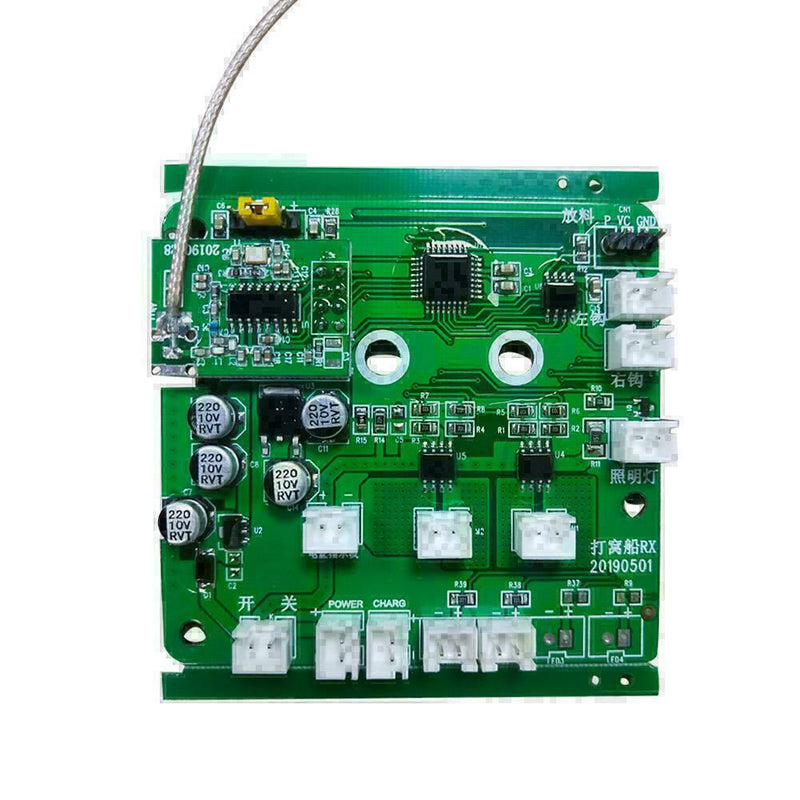 For Flytec 2011-5 Boat Remote Control Circuit Board N6A3 Bait Outdoor RC Fi P8E6