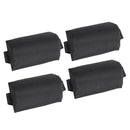 4pcs Headrest Replacement Pillow Cushion for Folding Lounge Chairs Black