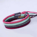 New Multi Color Tibetan Buddhist Good Lucky Charm Tibetan Bracelets & Bangl