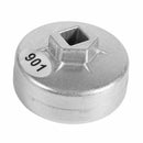 65mm Car 14 Flute Aluminum Oil Filter Wrench Socket Remover Kit For Hon OKB LIR