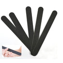 5PCS Straight Black Sanding Nail Art File Buffering Emery Board Manicure LJ