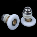 8 x Replacement Shower Door Rollers Runner Pulley 27 mm Wheel Diameter I9S7