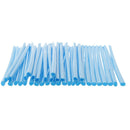 36 Pieces Universal Motocross Wheel Rim Spoke Wraps Skins Cover Light Blue