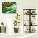 Hand Painted Artwork Frameless DIY Rabbit House Painting By Numbers Craft