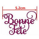 French Alphabet Cutting Die for DIY Scrapbooking Embossing Die Cuts (H4840) A