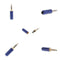 5Pcs Male to Jack 3.5mm 1/8" Mini Audio Plug Male Stereo Adaptor DIY Soldering