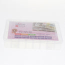 24 Grids Clear Plastic Adjustable Jewelry Storage Container DIY Crafts Organizer