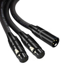 Splitter Cables, Be Male To XLR Female Microphone Audio Microphone Audio,